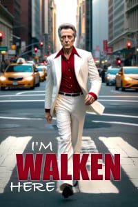 I'M WALKEN HERE